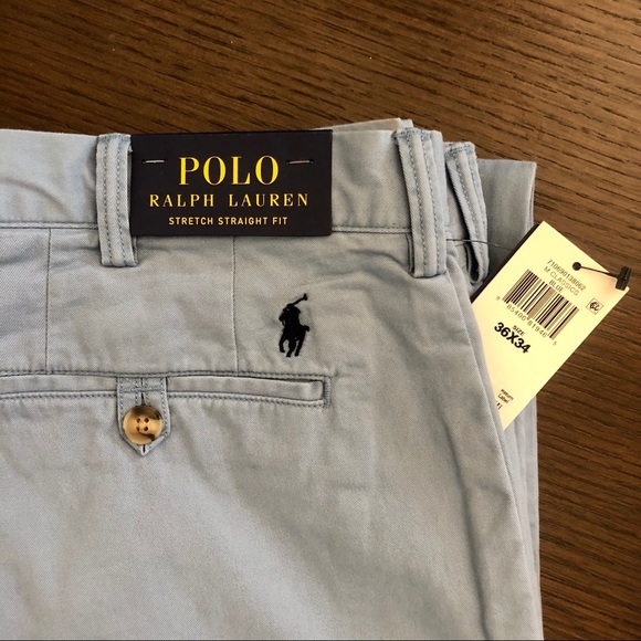 Polo By Ralph Lauren Stretch Straight Fit Chino 36/34 - Picture 5 of 7